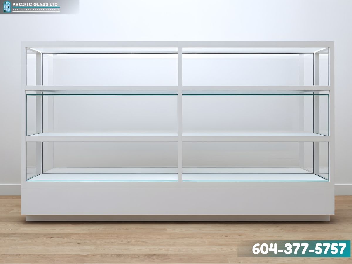 custom glass shelves Burnaby