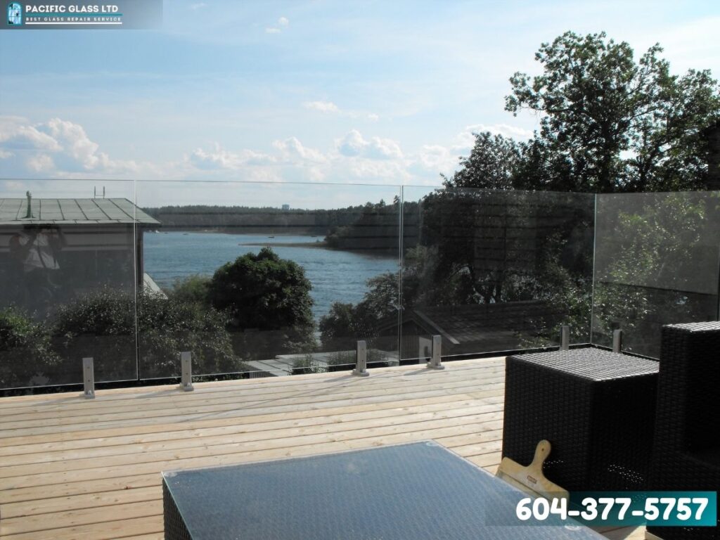 frameless glass railing services near Burnaby, BC