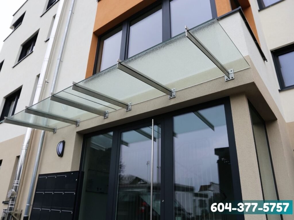 Install Glass Canopies in Burnaby