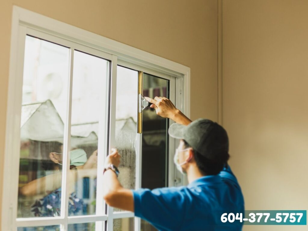 Residential window glass repair Burnaby BC home