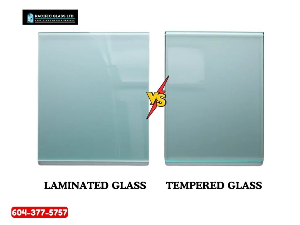 Laminated vs tempered comparison