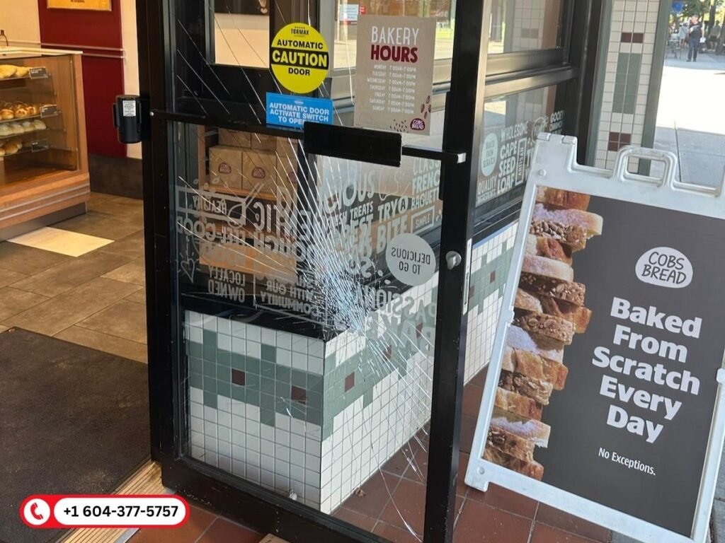 mirror crack repair in Burnaby BC