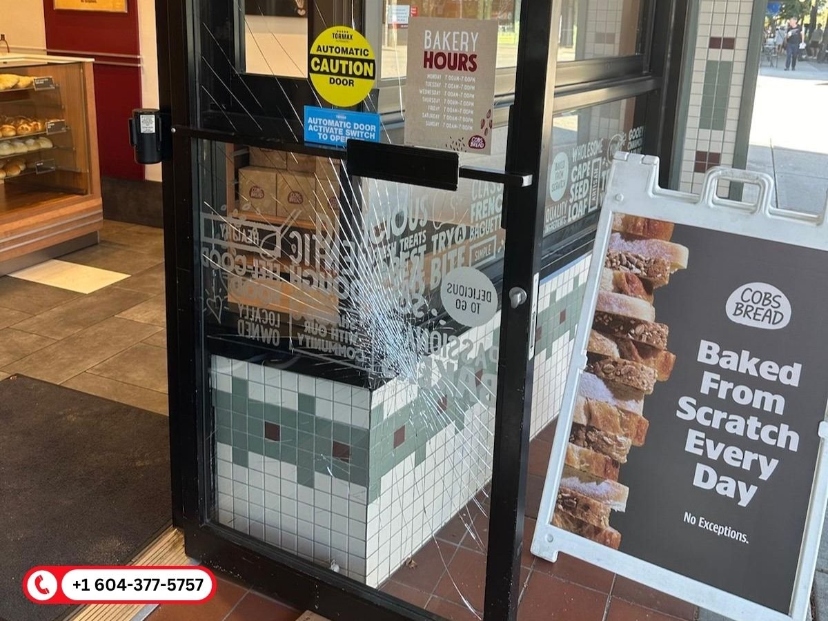 mirror crack repair in Burnaby BC