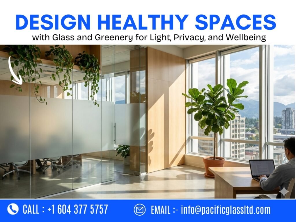 Design Healthy Spaces with Glass and Greenery for Light, Privacy, and Wellbeing