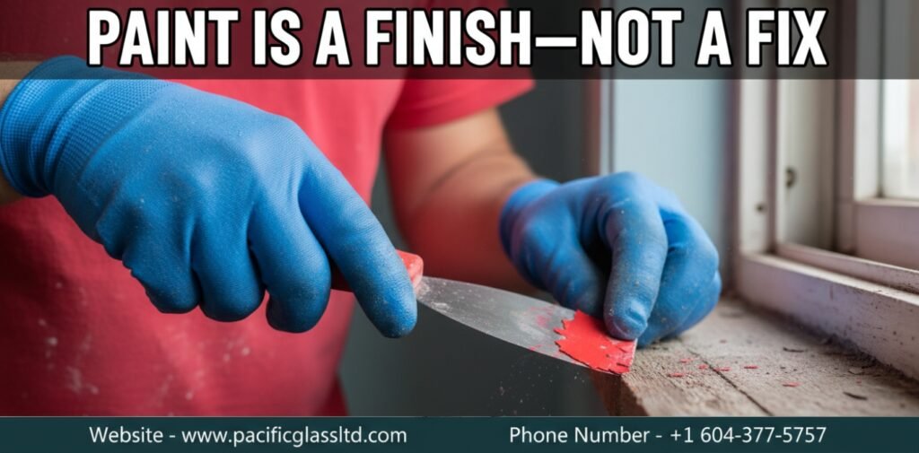 A digital scanner revealing the internal stress patterns of aging window glass.