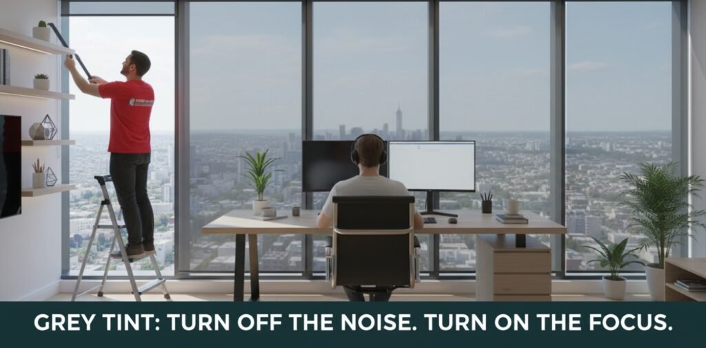 A green-tinted living room creating a harmonious, nature-inspired indoor environment.