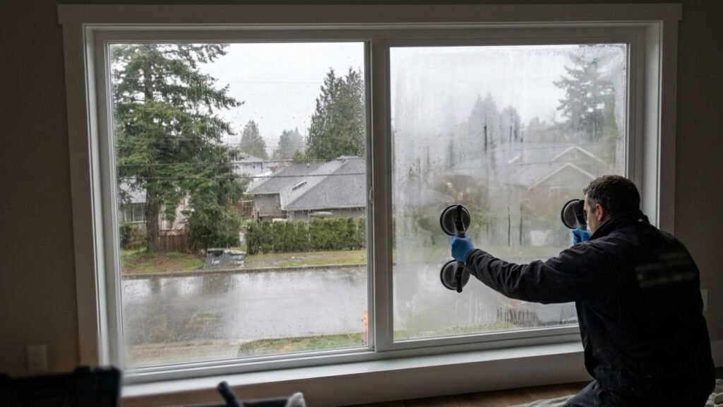 Foggy Double-Pane Glass Repair