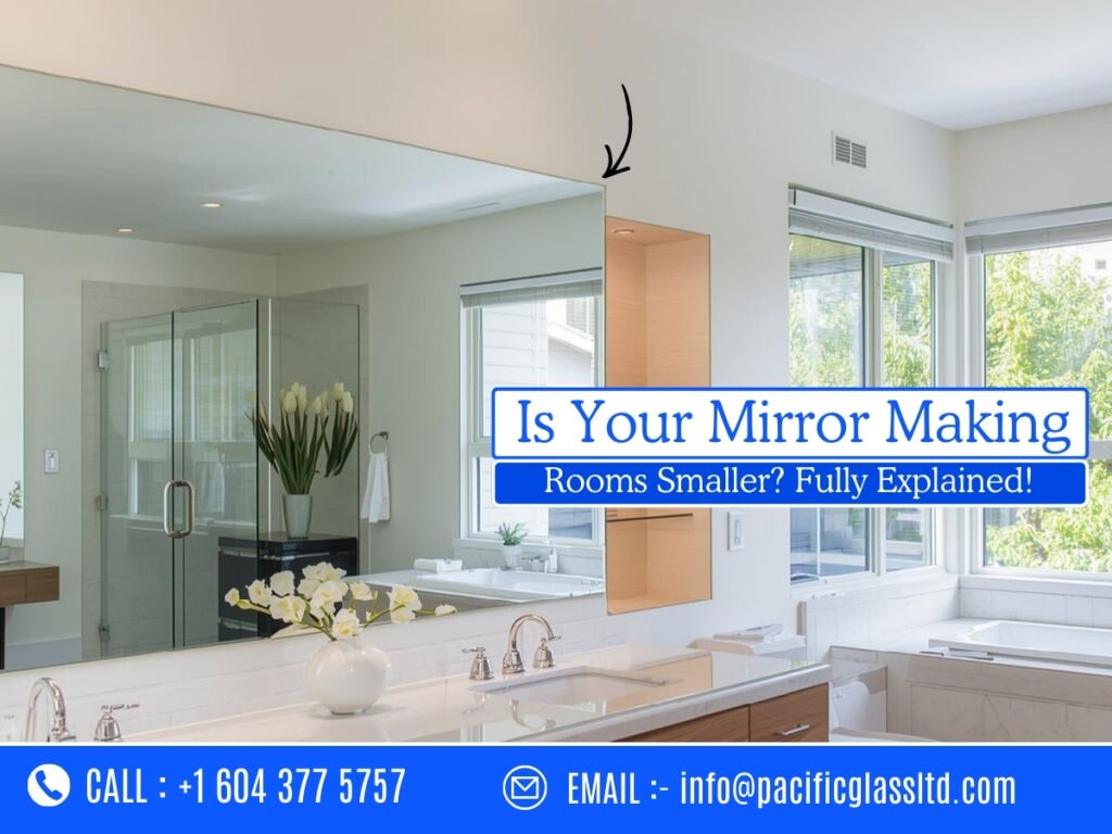 Professional Mirror Installation Making Room Look Bigger in Burnaby