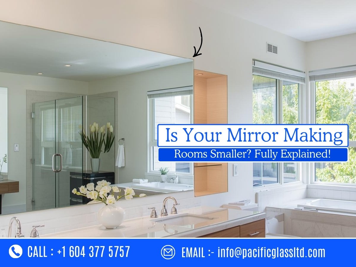 Professional Mirror Installation Making Room Look Bigger in Burnaby