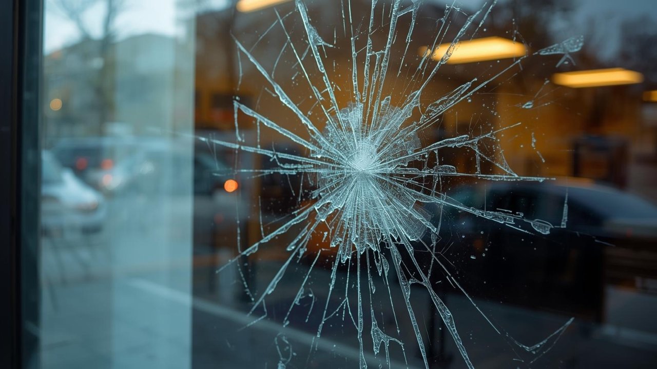 Vandalism Glass Repair