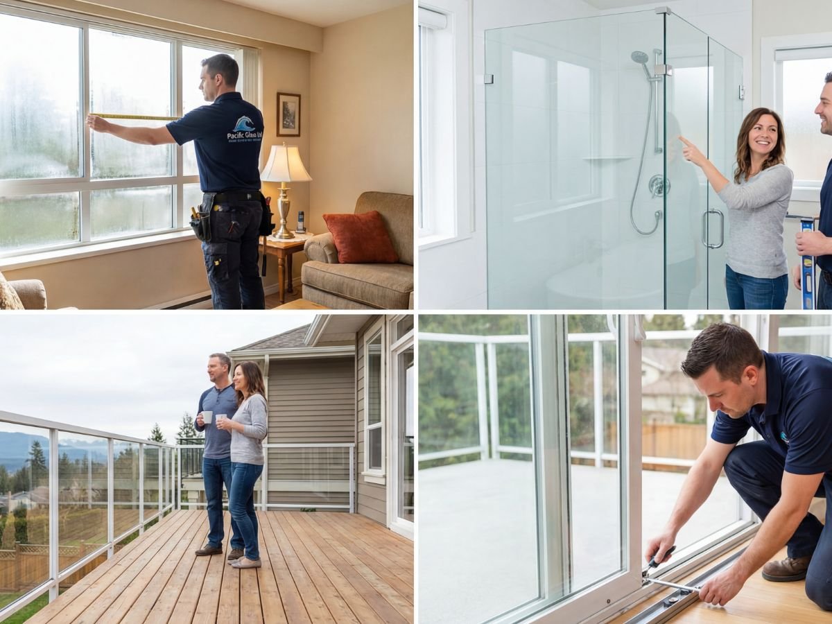 Residential Glass Services in Burnaby, Vancouver & Surrey | Pacific Glass Ltd