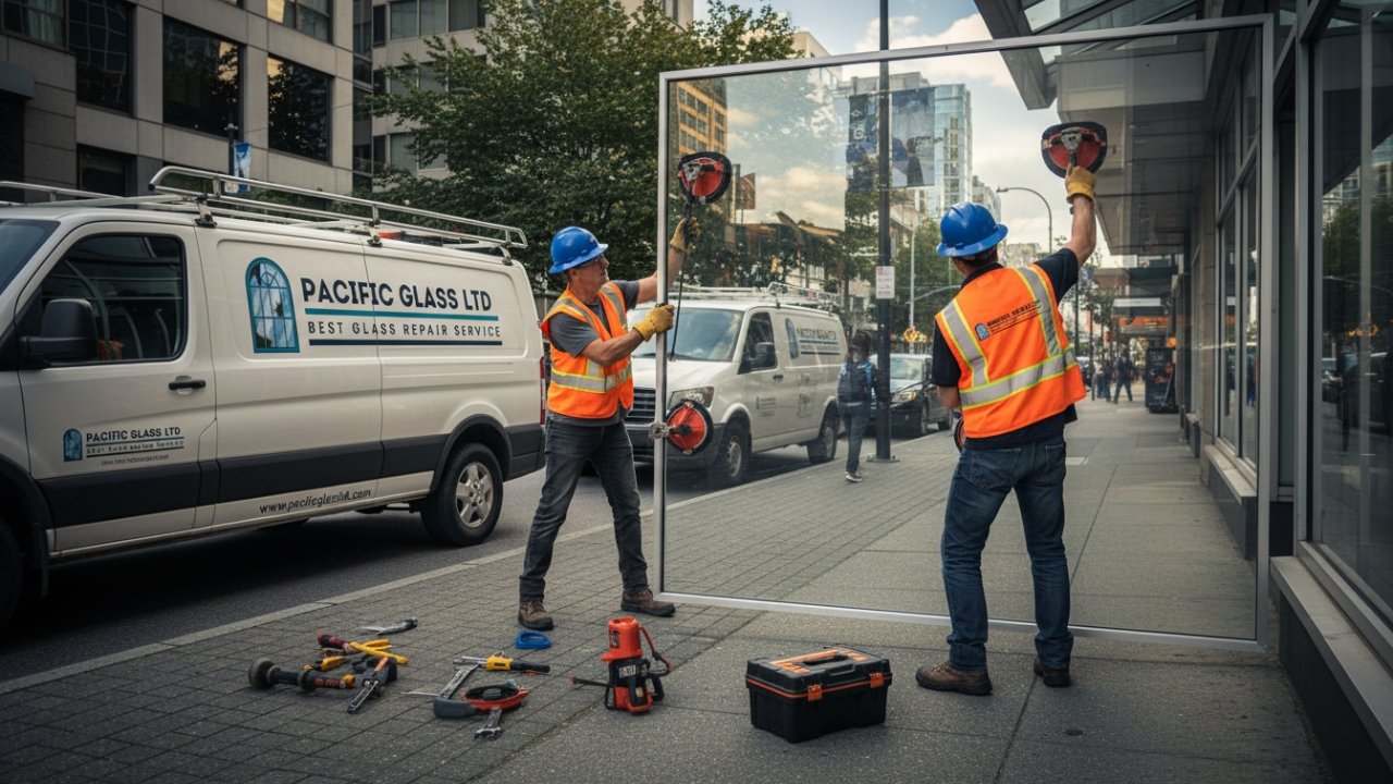 storefront glass replacement Vancouver